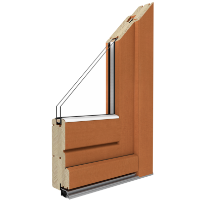 Drutex Haustür Softline-68 Holztuer Kiefer